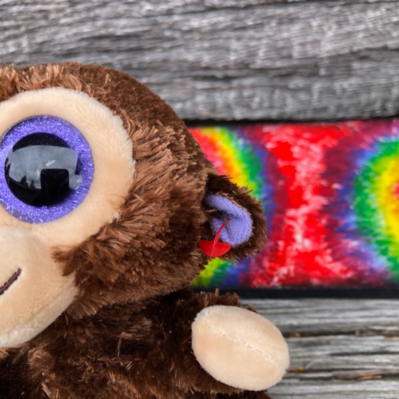 TY Beanie Babies Coconut the Monkey plushie stuffed animal toy plush Beanie Boos - Picture 9 of 10